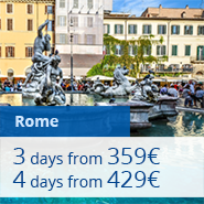Montenegro Airlines - Package-holiday Rome Montenegro Airlines - Package-holiday Rome